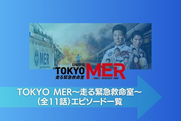 TOKYO MER〜走る緊急救命室〜 配信