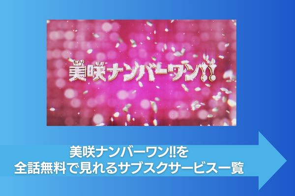 ドラマ「美咲ナンバーワン!!」の動画を無料で視聴できる配信サイト 