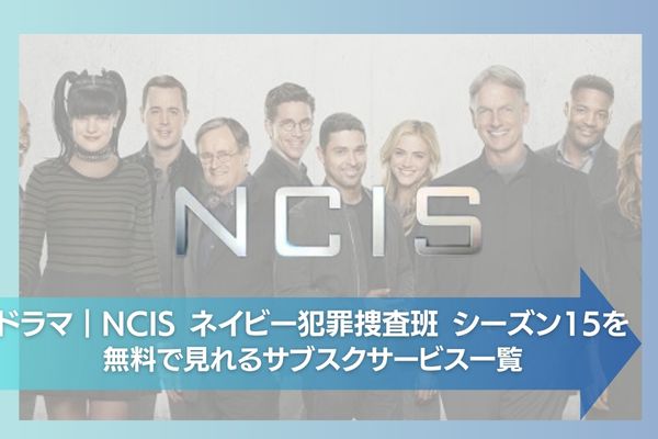 NCIS ネイビー犯罪捜査班 シーズン15 配信
