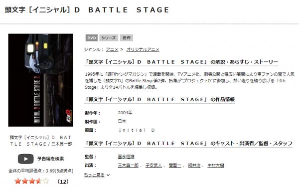 頭文字[イニシャル]D Battle Stage 2 tsutaya