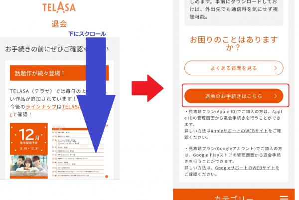 telasa 解約