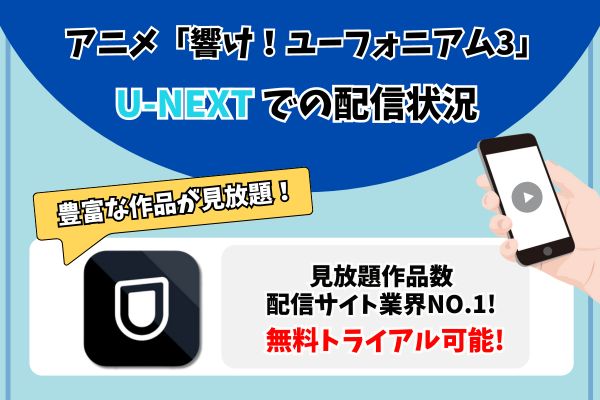 ユーフォニアム3 U-NEXT