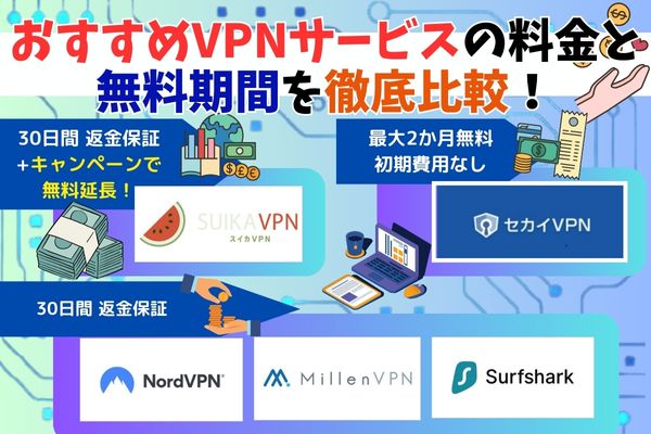 VPN 無料 料金