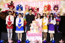 映画「プリキュアアラモード」初登場・観客動員数1位に！ 大ヒット舞台挨拶でお祝い 画像