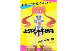 「上野さんは不器用」2019冬よりアニメ放送！“パンツの日”にビジュアル＆PV公開 画像