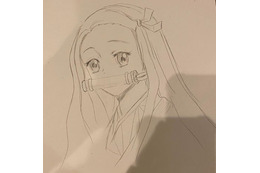 「鬼滅の刃」禰豆子イラストが「うますぎる！」 女優・モデルの高梨臨の画力が話題に 画像