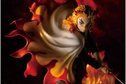 「鬼滅の刃」炎の呼吸の使い手、煉獄杏寿郎がスケールフィギュアで登場！ 画像