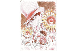「名探偵コナン 業火の向日葵」2015年4月公開 新ビジュアルに、怪盗キッド登場 画像