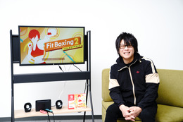 森川智之、自身の演じるキャラクターに攻められる!?「Fit Boxing 2」新インストラクター・レオのトレーニングに挑戦