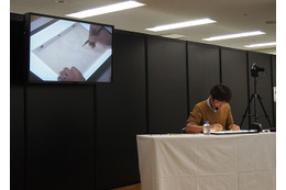 浅野恭司のクリエイター体験講座 受講者は作画監督修正を体験　AnimeJapan 2015 画像