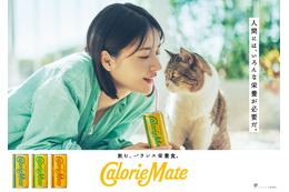 声優・津田健次郎、「カロリーメイト」CMで“愛猫”になって働く女性を見守る♪「吾輩は栄養である」篇オンエア