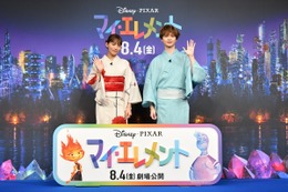 川口春奈＆玉森裕太が浴衣姿で登場！ ディズニー＆ピクサー「マイ・エレメント」夏祭りイベントレポ