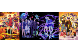 秋アニメ「パラライ」全14キャラクターの姿＆チームリーダーの”幻影”も！ チーム別ビジュアル4種が公開 画像