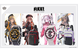 「勝利の女神：NIKKE」ラピ、アニス、アリス、紅蓮がモチーフの腕時計＆バッグ登場！ 「SuperGroupies」初コラボ 画像