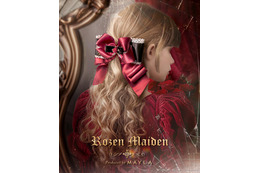 「ローゼンメイデン」真紅や水銀燈ら7ドールのヘアアクセサリーが登場！衣装イメージのデザインに
