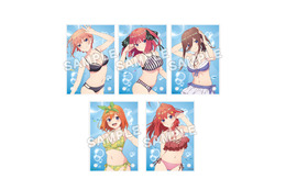 「五等分の花嫁∽」五つ子が水着姿で描き下ろし♪ 「コミケ104」グッズが受注販売スタート