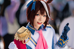 【コスプレ】トウカイテイオーが凛々しくて可愛い！ 囲まれるほど人気の中国レイヤー・綺太郎が躍動【写真8枚】