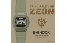 「ガンダム」ジオン公国軍の官給品が腕時計に！ ファンクラブ限定の「G-SHOCK」コラボ登場 画像