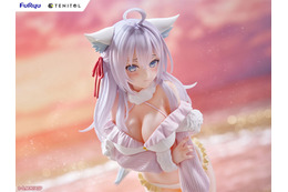 「ロシデレ」コンコン♪ アーリャの水着、どうですか？ “シロギツネ”モチーフの水着姿でフィギュア化！ ビッグサイズで曲線美を披露