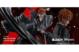 「BLEACH」から虚化する「黒崎一護」が可動フィギュア化！死覇装には服の印象的な翻りを再現できる可動機構を採用