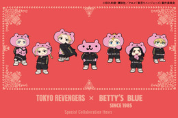 「東リベ」タケミチやマイキーがエイミーちゃんの着ぐるみ姿に♪ 「BETTY’S BLUE」初コラボアイテム登場