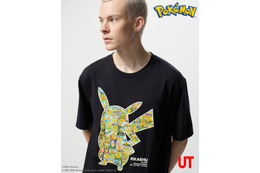 「ポケモン」ピカチュウ、メガサーナイトexらの大胆デザインTシャツ登場！ポケカ＆ゲームアプリ“ポケポケ”と「UT」が初コラボ 画像