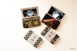 「鬼滅の刃」鬼舞辻無惨を真っ黒で表現！炭治郎は好物タラの芽の天ぷらのせ♪「いちのや」オリジナル海苔弁が登場 画像