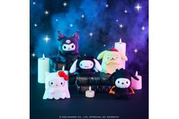 「サンリオ」シナモロール、ハローキティたちが黒基調の衣装でBlackハロウィン！ おばけやデビルにも変身!?【Happyくじ】 画像