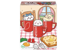 「ちいかわ」でほっと一息♪「ネスカフェ」コラボパケ商品が限定登場！ 壁紙やグッズ当たる企画も 画像