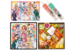 「学マス」花海咲季、月村手毬、藤田ことねらの振り袖が可愛すぎ♪ アイドル候補生たちと新年を迎えよう！初コラボのおせち登場