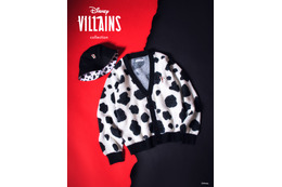 ディズニーヴィランズがコラボアパレルで登場♪ アースラ、クルエラ、マレフィセント、毒リンゴをデザイン【グラニフ】 画像
