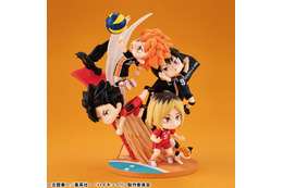 「ハイキュー!!」“ゴミ捨て場の決戦”をイメージ！日向、影山、研磨、黒尾が一緒にディフォルメフィギュア化 画像