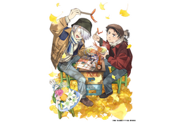 「鬼太郎誕生 ゲゲゲの謎」鬼太郎の父と水木が秋の装いに♪「ゲゲゲ忌2025」スペシャルイラスト公開 画像