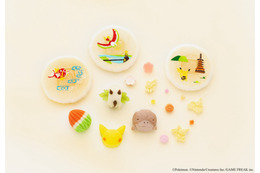 「ポケモン」ピカチュウ・コイキング・ホウオウなどをモチーフにした“京菓子”が誕生！