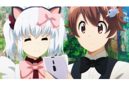 秋アニメ「終末ツーリング」廃墟の秋葉原で“執事とメイド”のコスプレで大盛り上がり♪ 第4話先行カット 画像