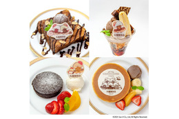 「すみっコぐらし」しろくま、ぺんぎん？たちをチョコで美味しく食べちゃおう♪ 4度目の丸福珈琲店コラボ開催 画像