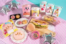 「カービィのエアライダー」発売記念！ファミマでコラボ実施 食いしんぼうなカービィモチーフの全7商品が登場 画像