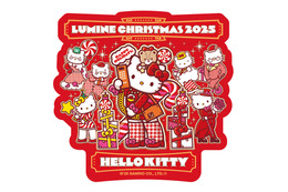 ハローキティがルミネでクリスマスパーティーを開催♪ クリスマス限定装飾＆グッズなどの企画が盛りだくさん！ 画像