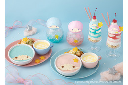 キキ＆ララの“ゆめかわ”全開♪ 星空オムカレーやふわふわ雲コーヒーも！ オリジナルメニュー＆グッズのカフェ開催