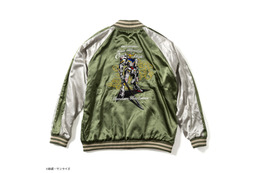 「ガンダム 鉄血のオルフェンズ」ガンダム・バルバトスを大胆に刺繍デザイン！リバーシブル仕様のスカジャン登場 画像
