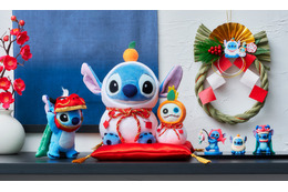 「ディズニー」プーさん＆スティッチが2026年の干支・うまに変身!? 鏡餅や門松、しめ飾りなどお正月アイテム登場