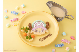 超絶カワイイ！「ワンピース」チョッパーのお顔カレーに、好物の綿あめパフェも♪ SNS映え必須のカフェが渋谷に期間限定オープン