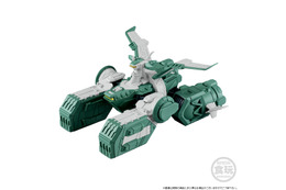 ジオンの強襲揚陸艦「ソドン」がミニフィギュアで登場！ 緑と白のカラーが映える造形に！ シャアが艦に合流する際に使用したあの船も