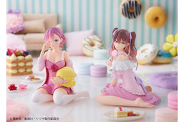 「2.5次元の誘惑」リリサ・美花莉・ノノア・アリアがネグリジェ姿に！タイトーくじにフィギュア、タペストリーなど登場