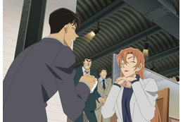 「名探偵コナン」高木刑事と萩原千速がカップルに!? パンケーキデートの様子＆佐藤刑事の嫉妬顔など…第1185話先行カット公開