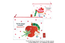 「サンリオ」キティ×はらぺこあおむし♪ ラブリーなコラボがかわいすぎー！ トートバッグやポーチなどカプセルトイに登場