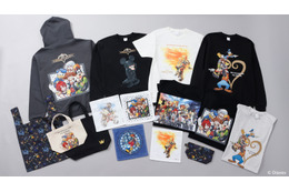 エモい…！「キングダム ハーツ」ソラ、ロクサスたちの美麗アートが新グッズに♪ 秋葉原で物販イベント