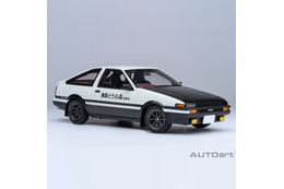 「頭文字D」トレノ（AE86）を再現…完成度の高ッ！ 1/18サイズのミニカーが「東京オートサロン2026」で販売