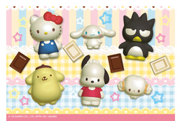 「サンリオ」キティやポムポムプリン、シナモンのチョコを作ろう♪「明治」バレンタインコラボでチョコ型プレゼントを実施