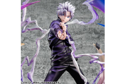 「呪術廻戦」五条悟 虚式・紫を放つ姿がフィギュアに― 見開いた両目も鮮やか！